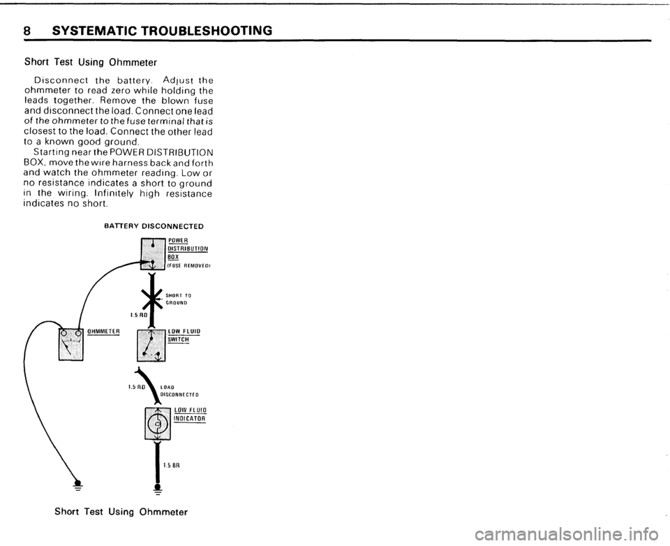 BMW 733i 1984 E23 Electrical Troubleshooting Manual 