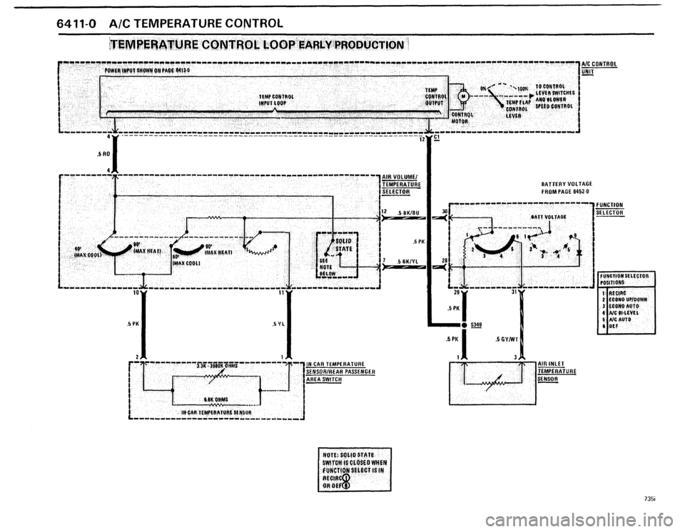 BMW 735i 1986 E23 Electrical Troubleshooting Manual 