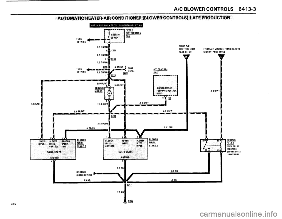 BMW 735i 1986 E23 Electrical Troubleshooting Manual 