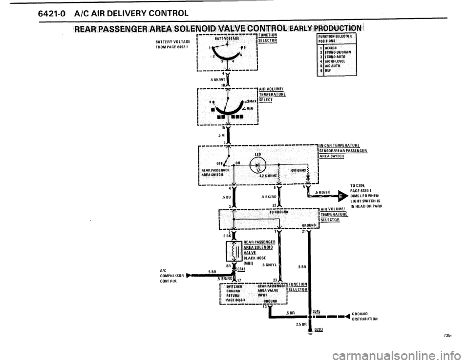 BMW 735i 1986 E23 Electrical Troubleshooting Manual 