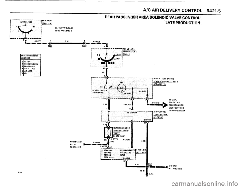 BMW 735i 1986 E23 Electrical Troubleshooting Manual 