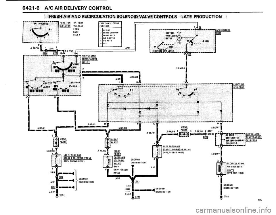 BMW 735i 1986 E23 Electrical Troubleshooting Manual 