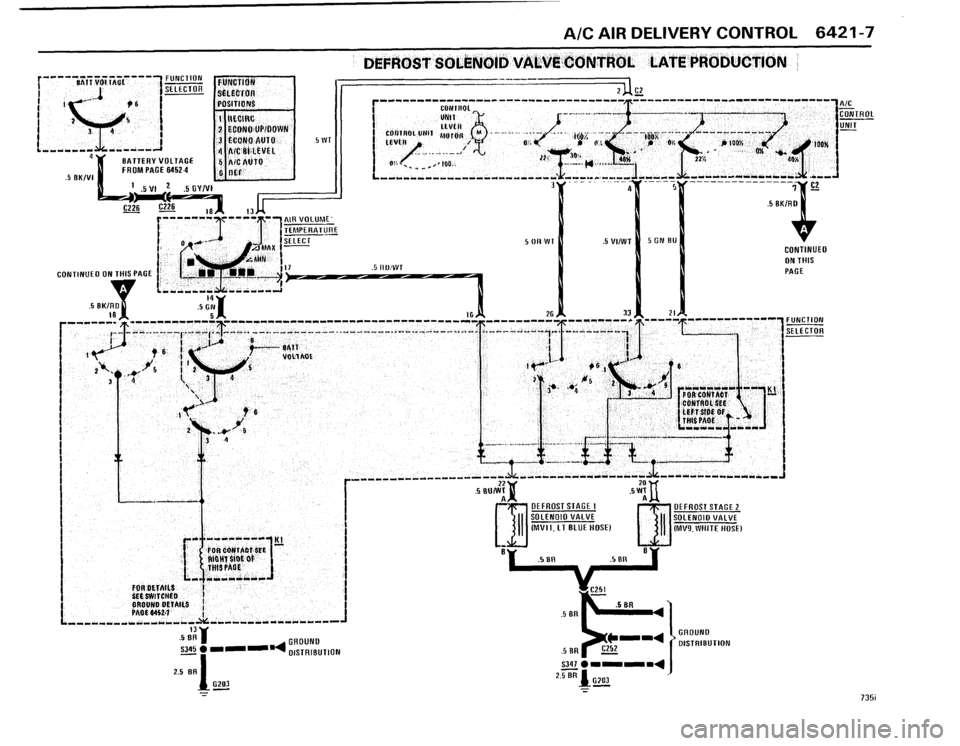 BMW 735i 1986 E23 Electrical Troubleshooting Manual 