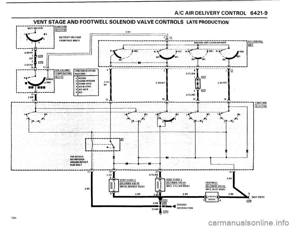 BMW 735i 1986 E23 Electrical Troubleshooting Manual 