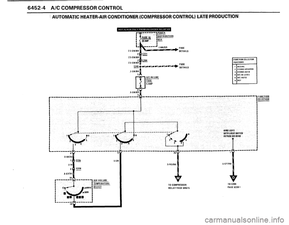 BMW 735i 1986 E23 Electrical Troubleshooting Manual 