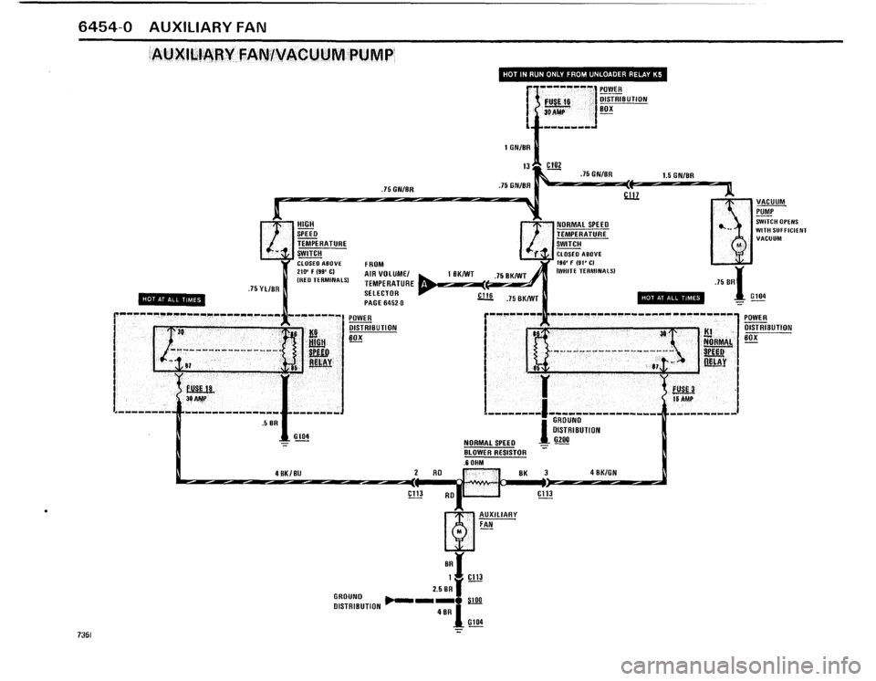 BMW 735i 1986 E23 Electrical Troubleshooting Manual 