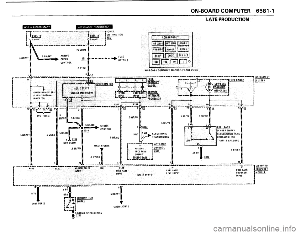 BMW 735i 1986 E23 Electrical Troubleshooting Manual 