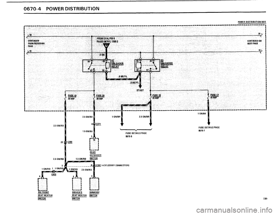 BMW 735i 1986 E23 Electrical Troubleshooting Manual 