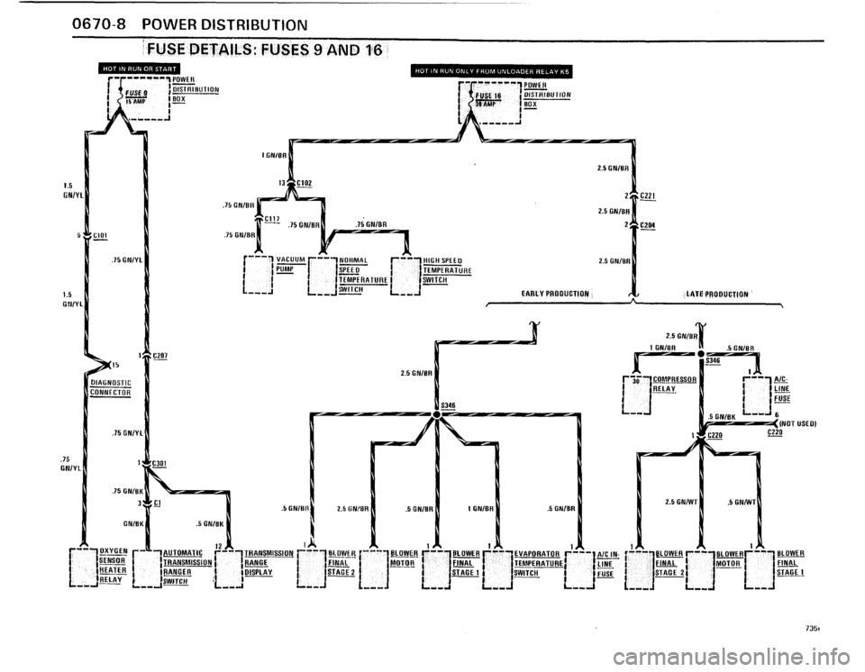 BMW 735i 1986 E23 Electrical Troubleshooting Manual 