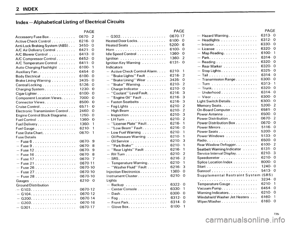 BMW 735i 1986 E23 Electrical Troubleshooting Manual 