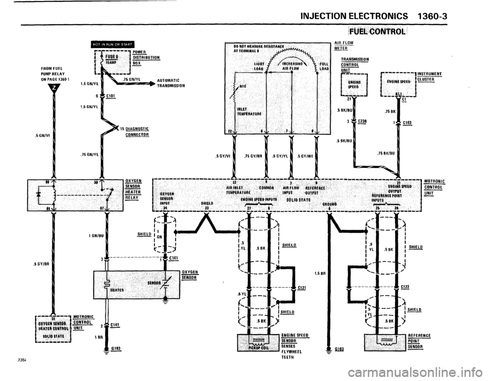 BMW 735i 1986 E23 Electrical Troubleshooting Manual 