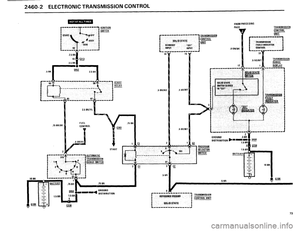 BMW 735i 1986 E23 Electrical Troubleshooting Manual 