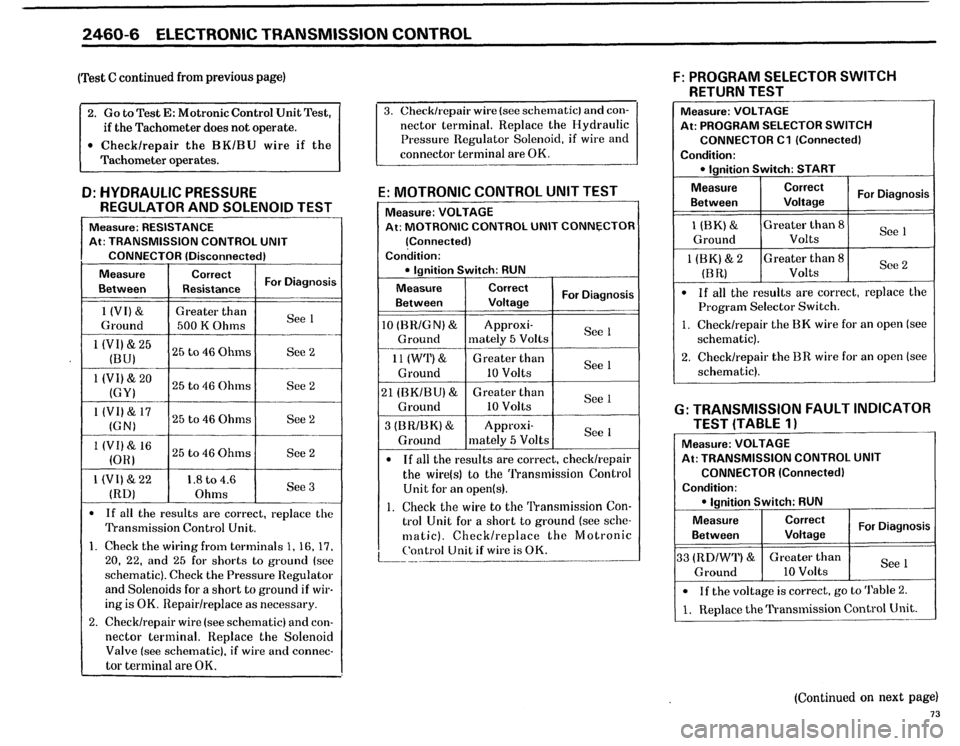 BMW 735i 1986 E23 Electrical Troubleshooting Manual 