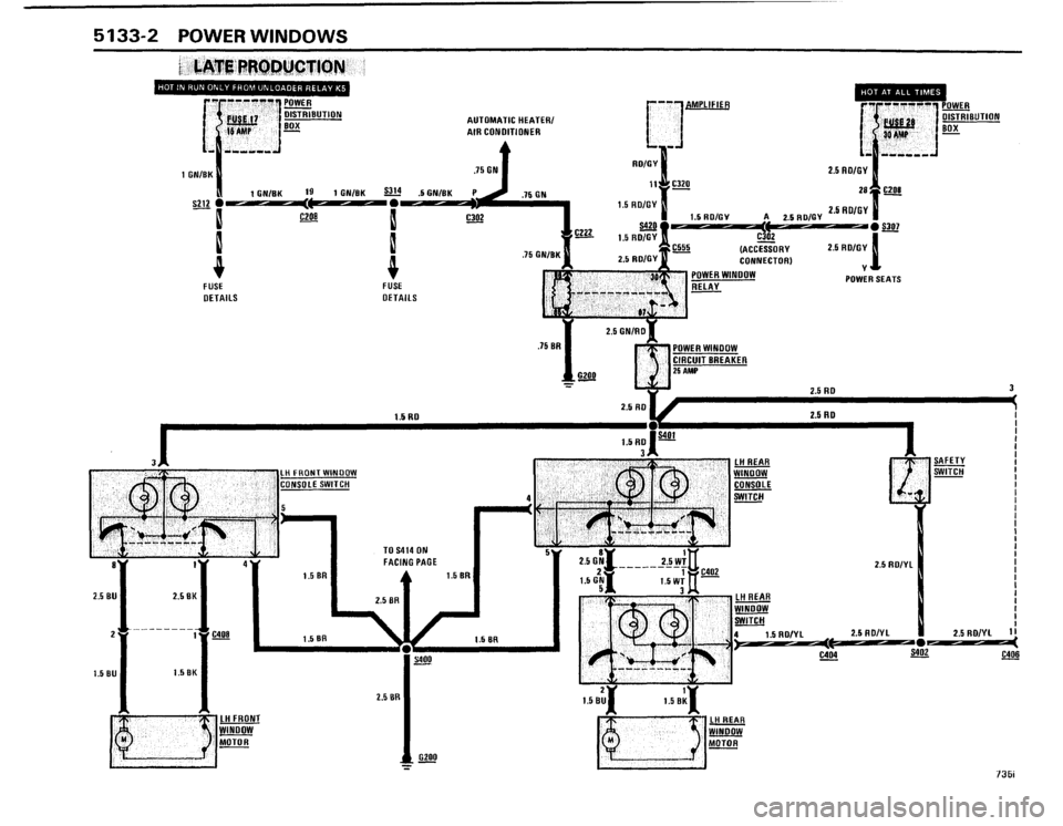 BMW 735i 1986 E23 Electrical Troubleshooting Manual BMW 735i 1986 E23 Electrical Troubleshooting Manual