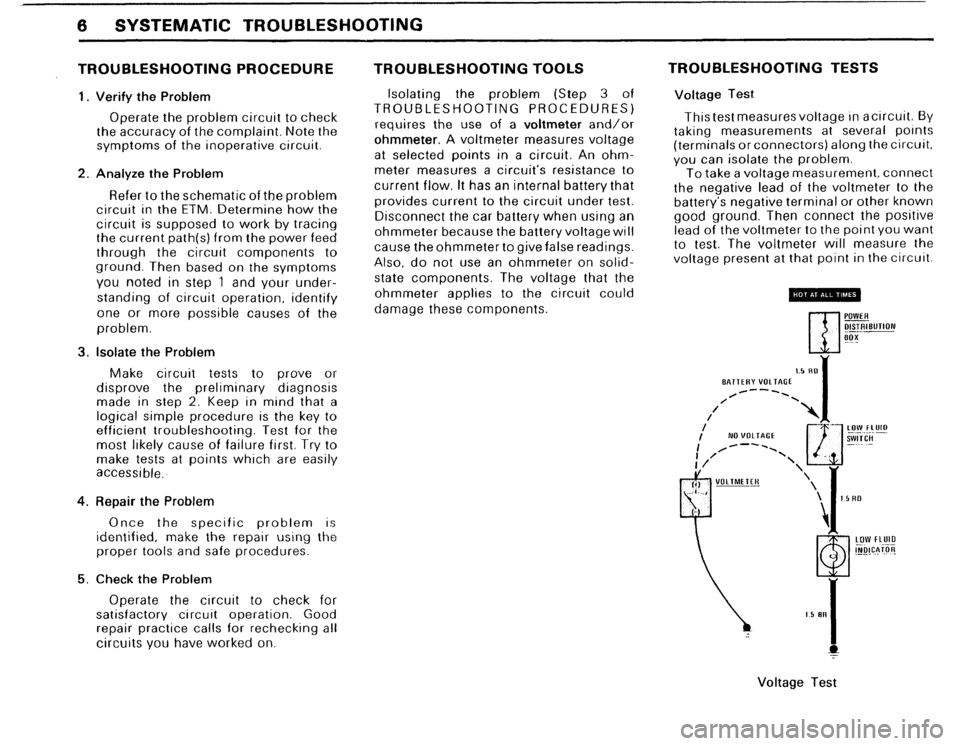 BMW 735i 1986 E23 Electrical Troubleshooting Manual 