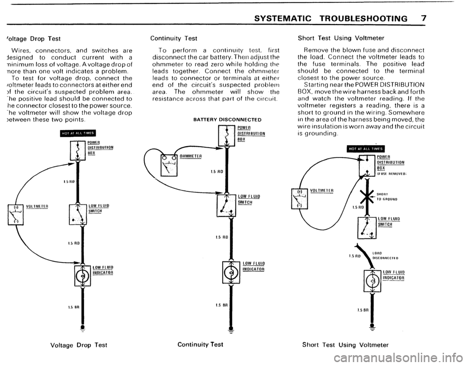 BMW 735i 1986 E23 Electrical Troubleshooting Manual 