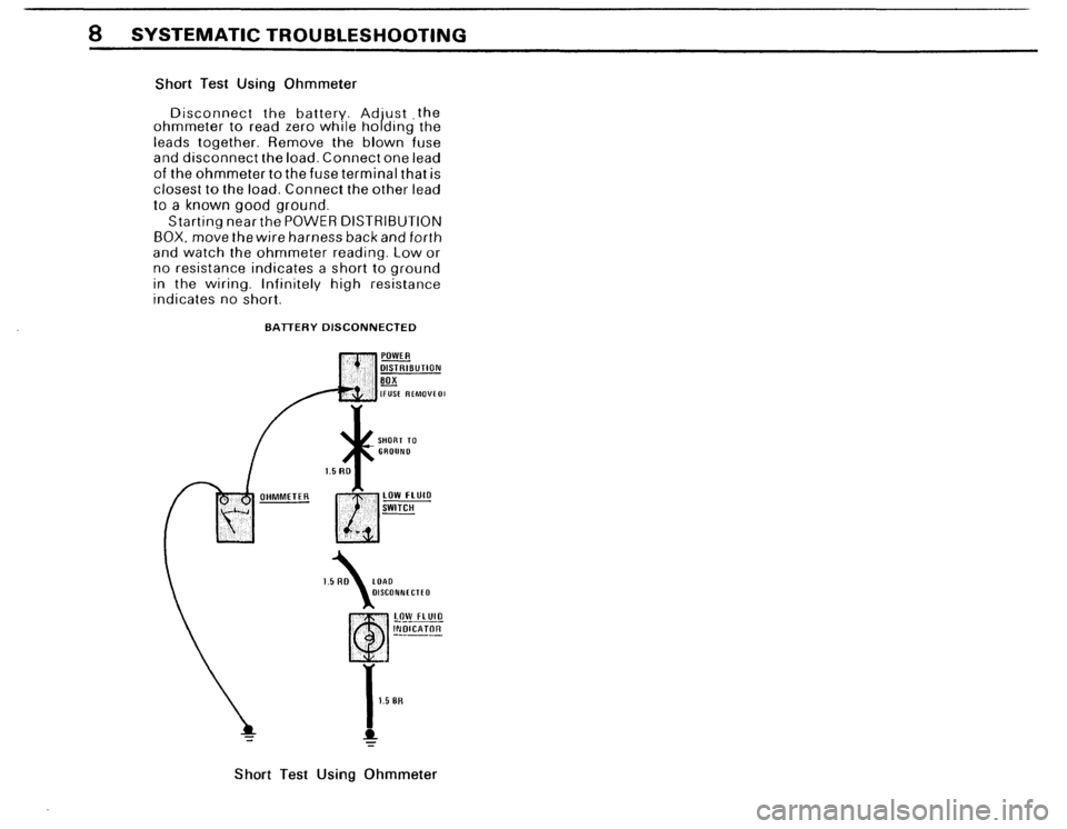 BMW 735i 1986 E23 Electrical Troubleshooting Manual 
