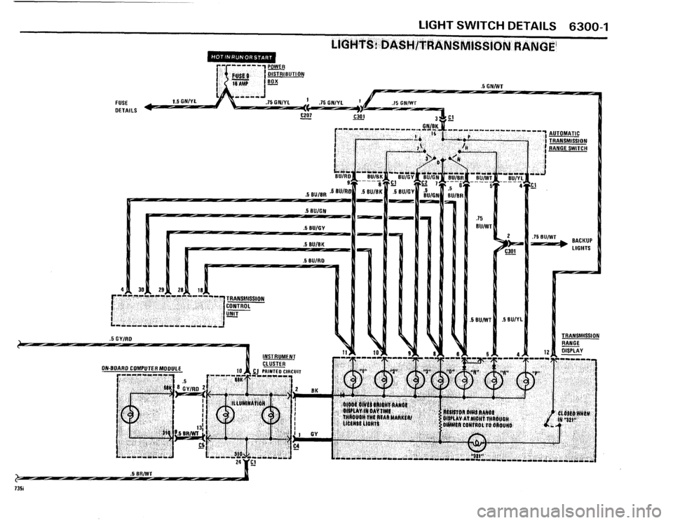 BMW 735i 1986 E23 Electrical Troubleshooting Manual BMW 735i 1986 E23 Electrical Troubleshooting Manual
