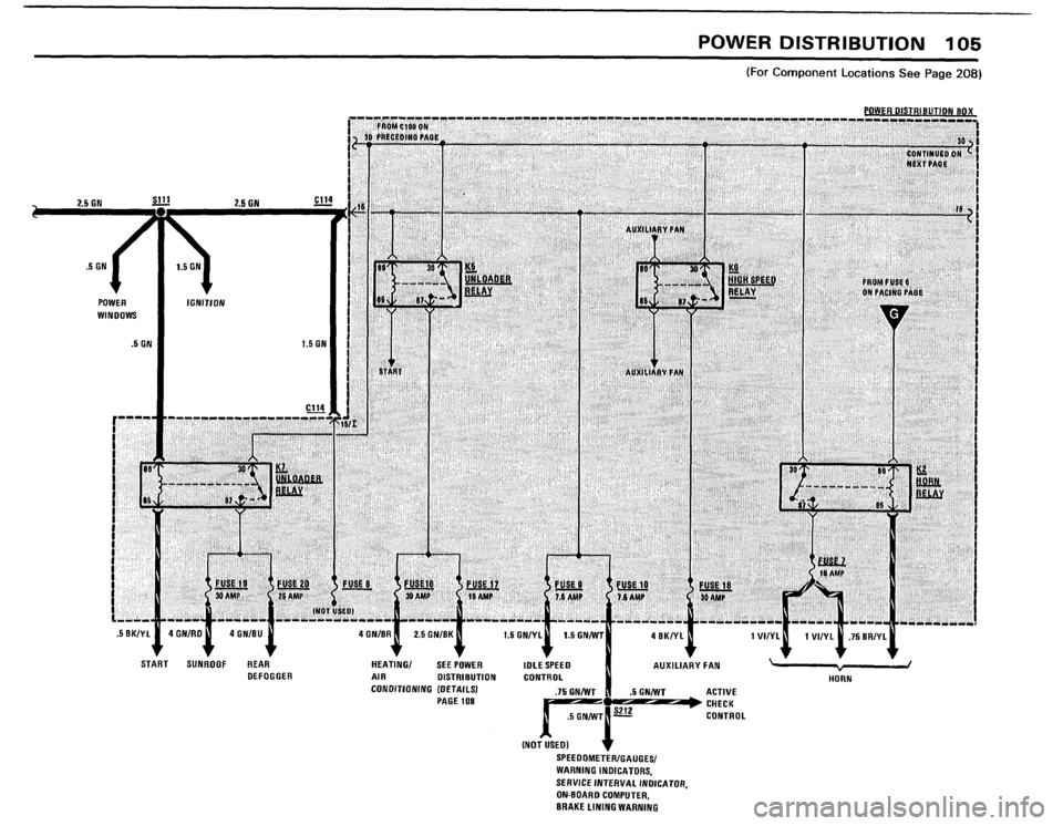 BMW 633csi 1983 E24 Electrical Troubleshooting Manual 