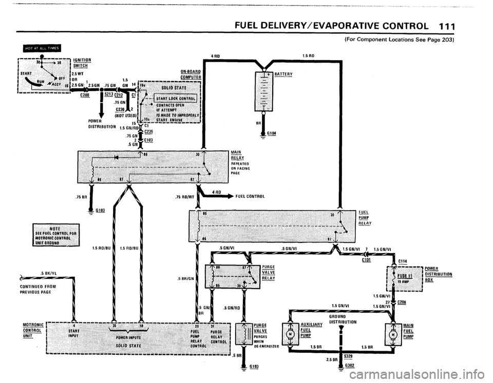 BMW 633csi 1983 E24 Electrical Troubleshooting Manual 