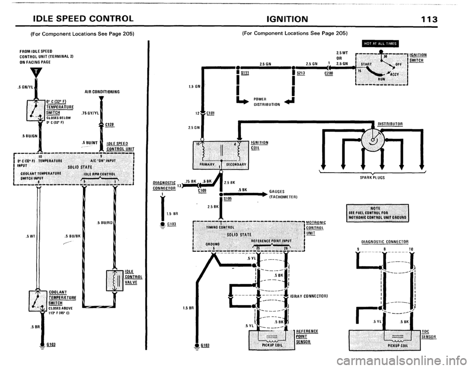 BMW 633csi 1983 E24 Electrical Troubleshooting Manual 