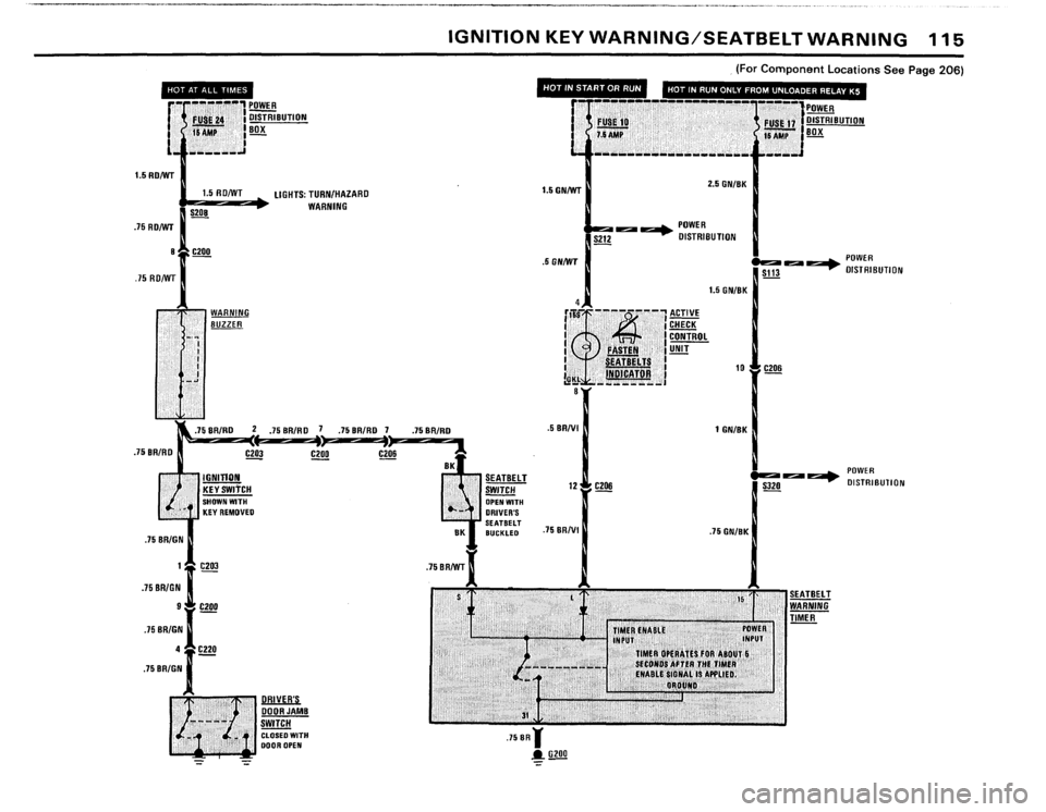 BMW 633csi 1983 E24 Electrical Troubleshooting Manual 