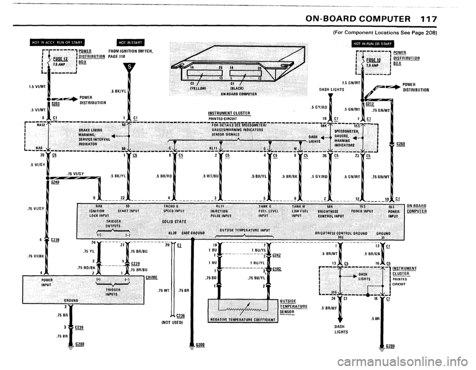 BMW 633csi 1983 E24 Electrical Troubleshooting Manual 