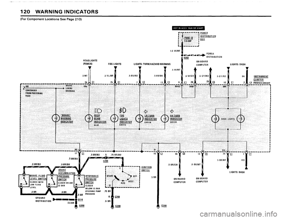 BMW 633csi 1983 E24 Electrical Troubleshooting Manual 