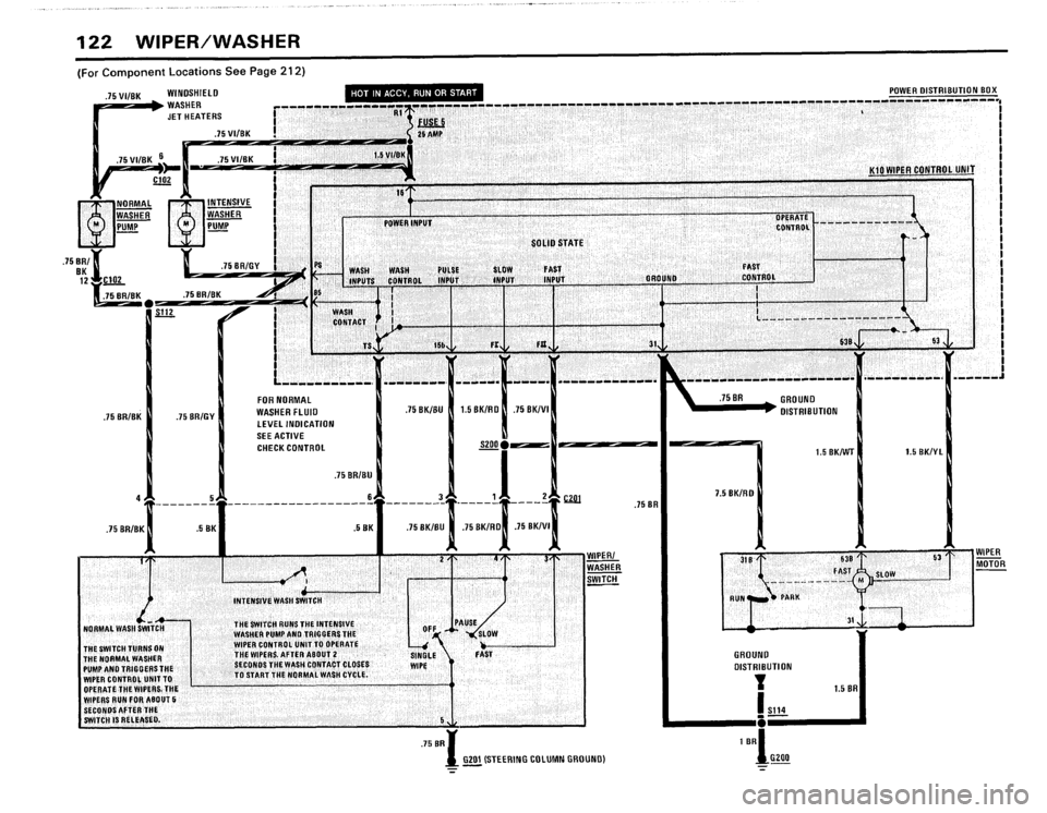 BMW 633csi 1983 E24 Electrical Troubleshooting Manual 