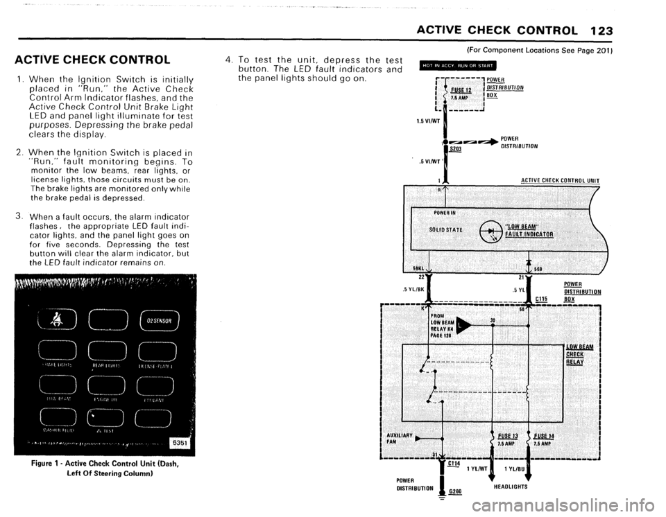 BMW 633csi 1983 E24 Electrical Troubleshooting Manual 