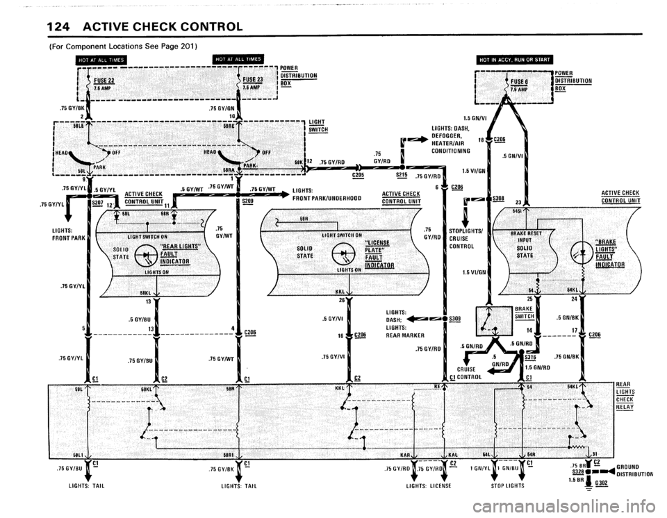 BMW 633csi 1983 E24 Electrical Troubleshooting Manual 