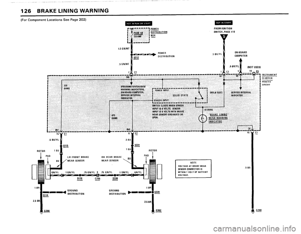 BMW 633csi 1983 E24 Electrical Troubleshooting Manual 