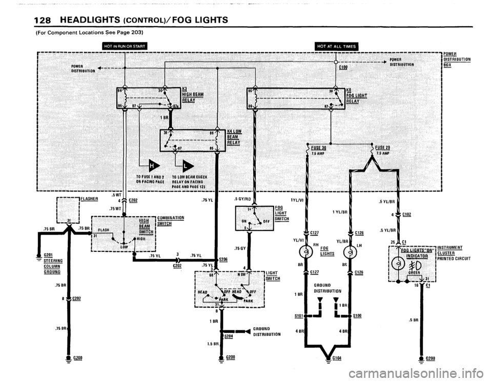 BMW 633csi 1983 E24 Electrical Troubleshooting Manual 