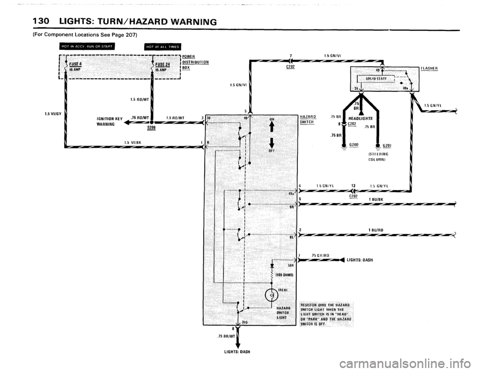 BMW 633csi 1983 E24 Electrical Troubleshooting Manual 