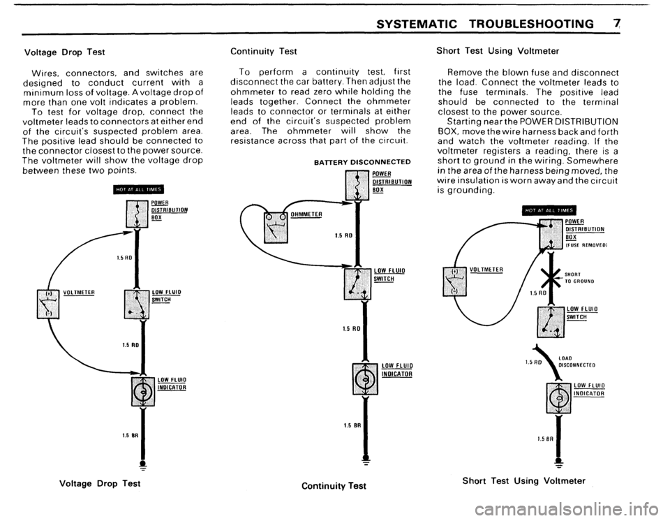 BMW 633csi 1983 E24 Electrical Troubleshooting Manual 