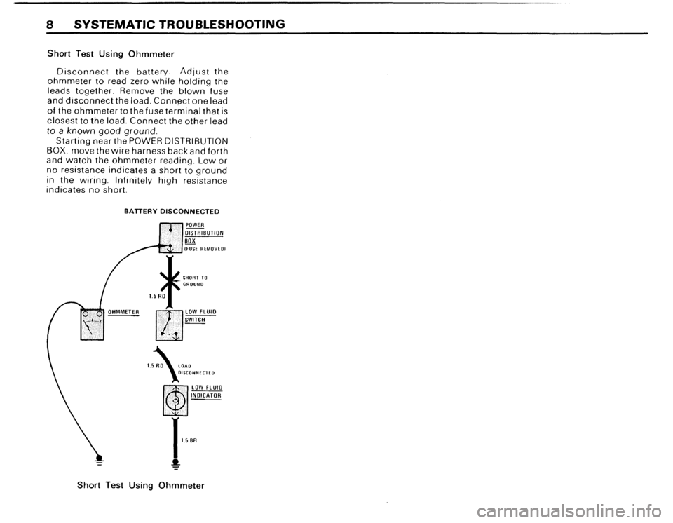 BMW 633csi 1983 E24 Electrical Troubleshooting Manual 