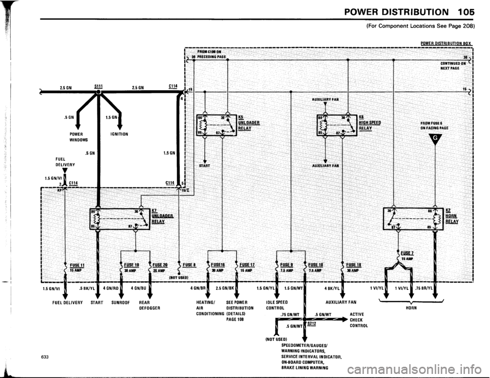 BMW 633csi 1984 E24 Electrical Troubleshooting Manual 