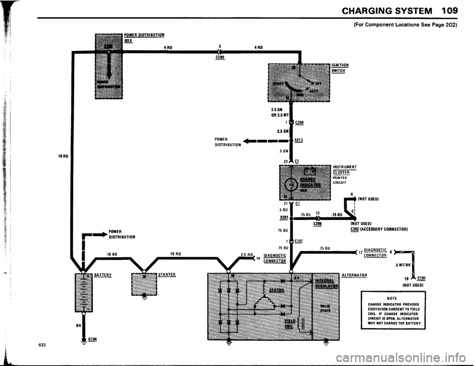 BMW 633csi 1984 E24 Electrical Troubleshooting Manual 