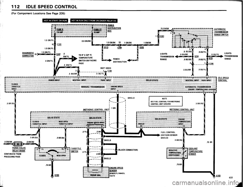 BMW 633csi 1984 E24 Electrical Troubleshooting Manual 