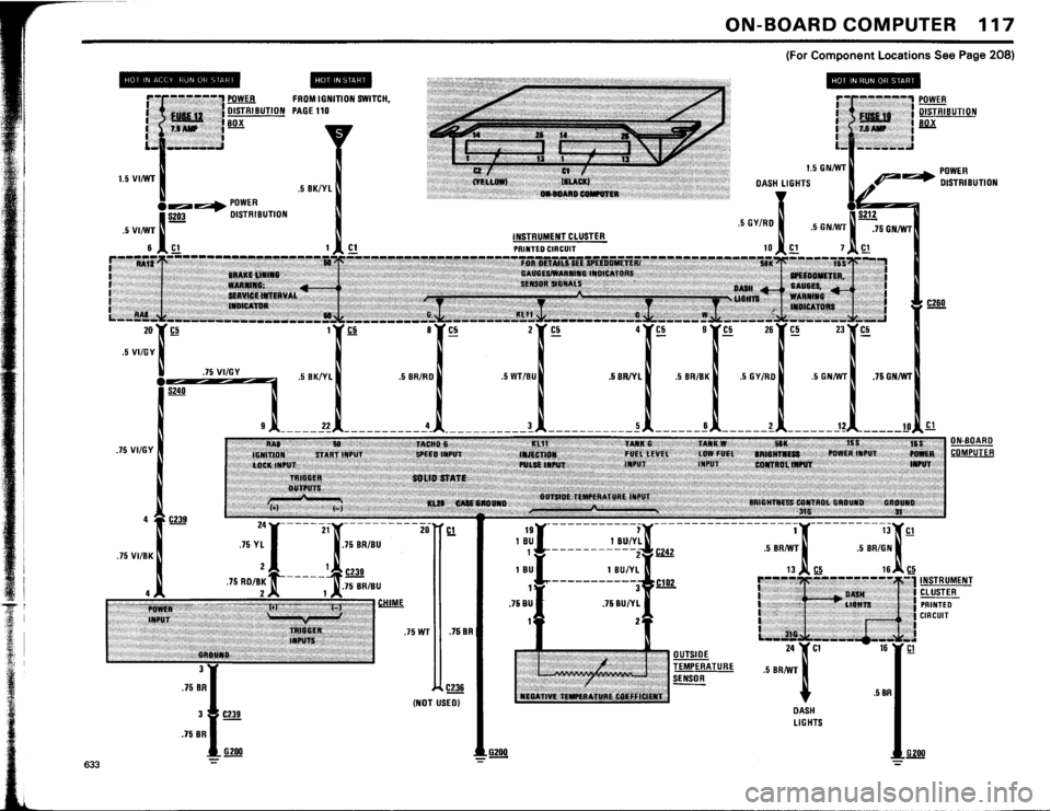 BMW 633csi 1984 E24 Electrical Troubleshooting Manual 