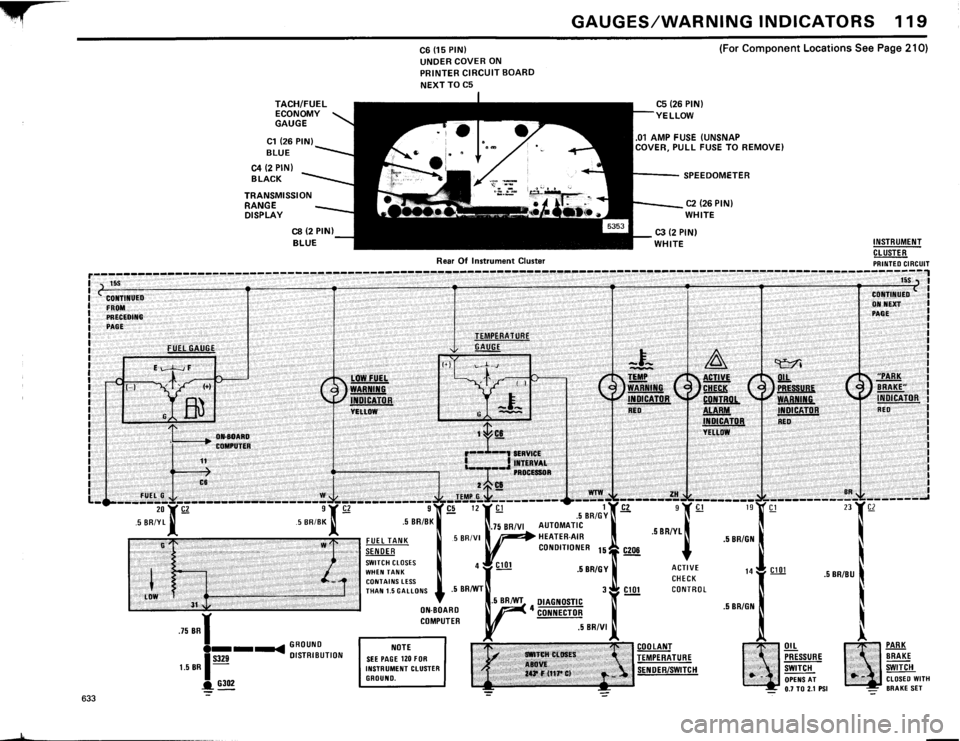 BMW 633csi 1984 E24 Electrical Troubleshooting Manual 