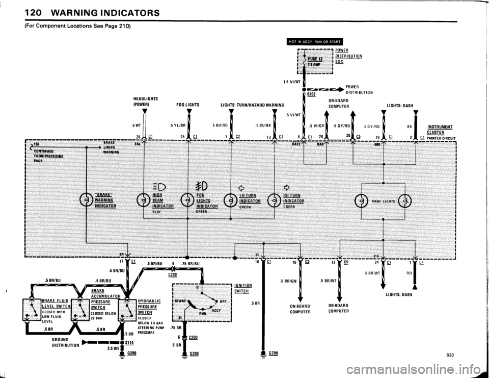 BMW 633csi 1984 E24 Electrical Troubleshooting Manual 