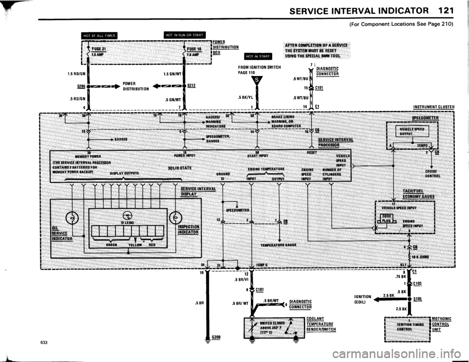 BMW 633csi 1984 E24 Electrical Troubleshooting Manual 