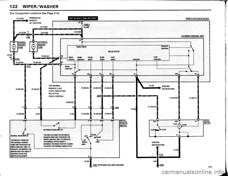 BMW 633csi 1984 E24 Electrical Troubleshooting Manual 