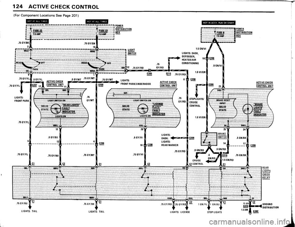 BMW 633csi 1984 E24 Electrical Troubleshooting Manual 