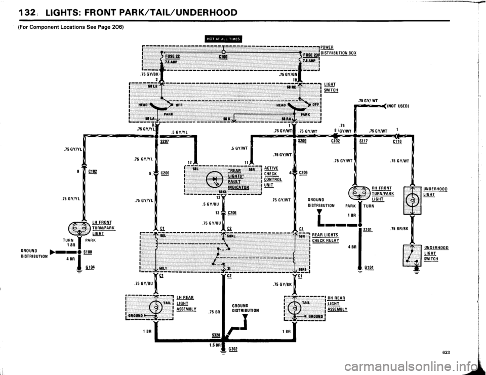 BMW 633csi 1984 E24 Electrical Troubleshooting Manual 