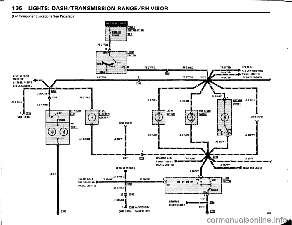 BMW 633csi 1984 E24 Electrical Troubleshooting Manual 