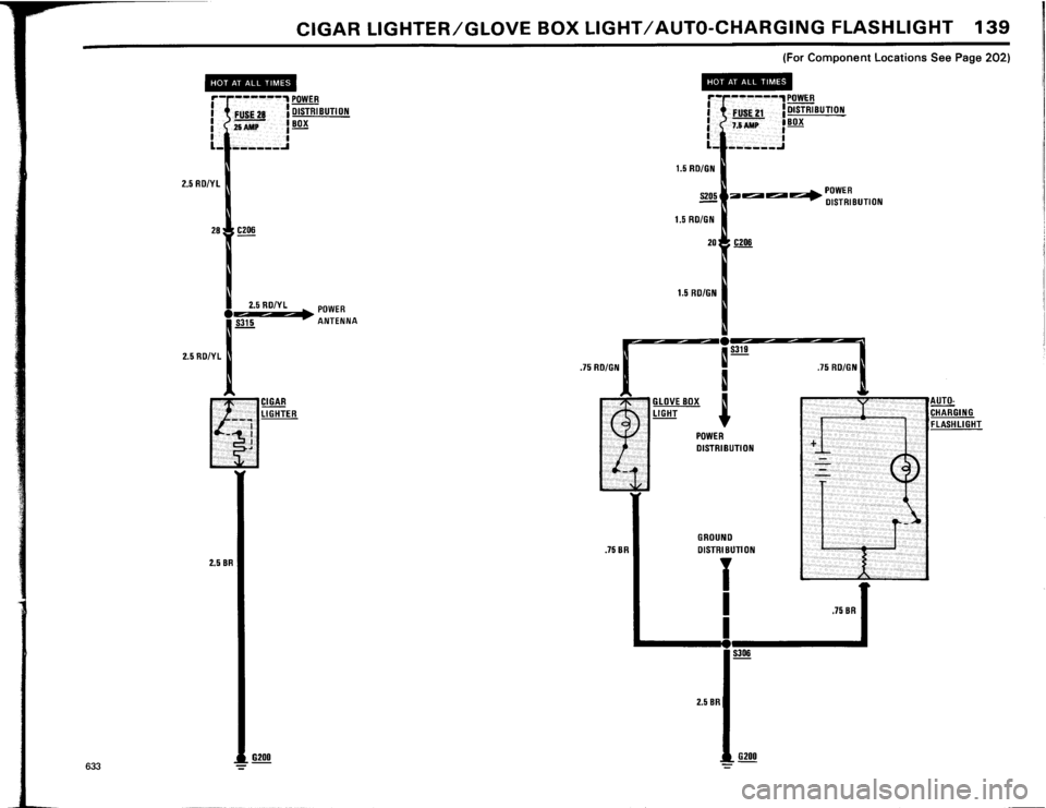 BMW 633csi 1984 E24 Electrical Troubleshooting Manual 