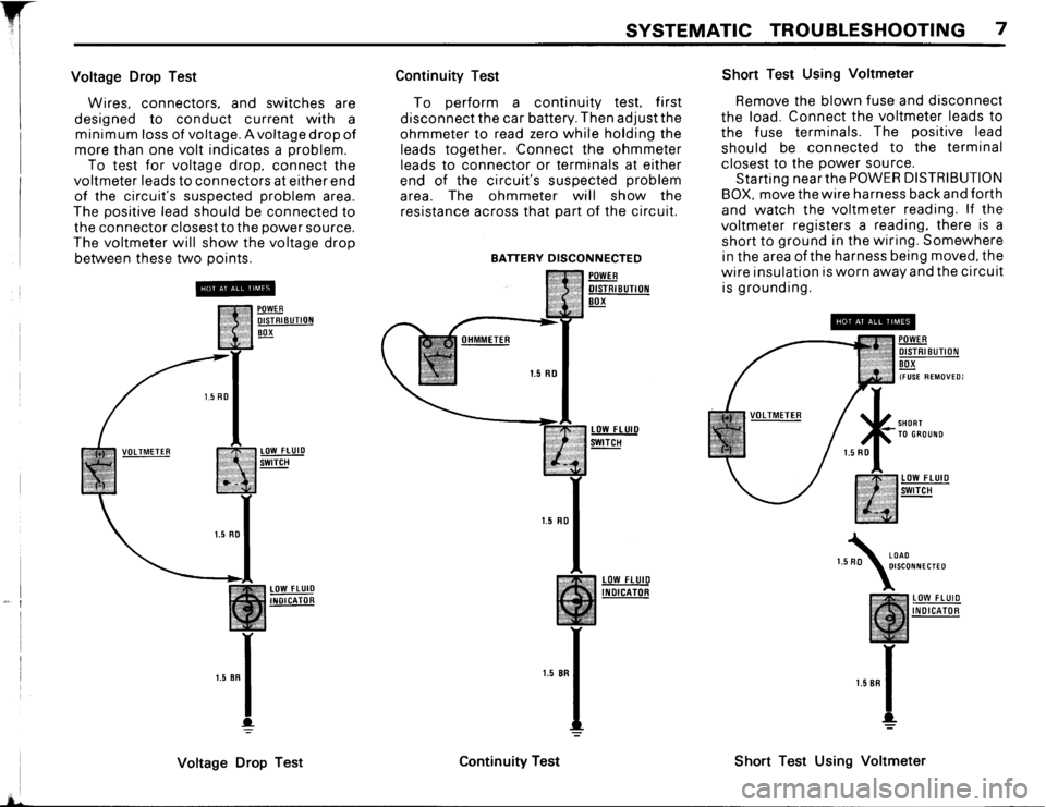 BMW 633csi 1984 E24 Electrical Troubleshooting Manual 