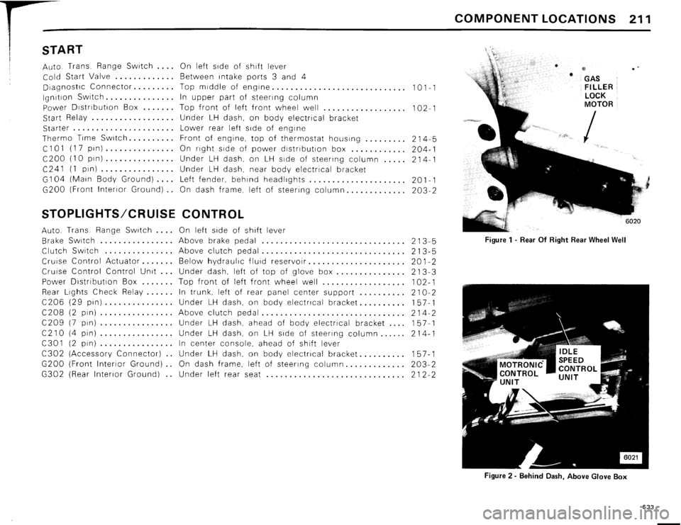 BMW 633csi 1984 E24 Electrical Troubleshooting Manual 